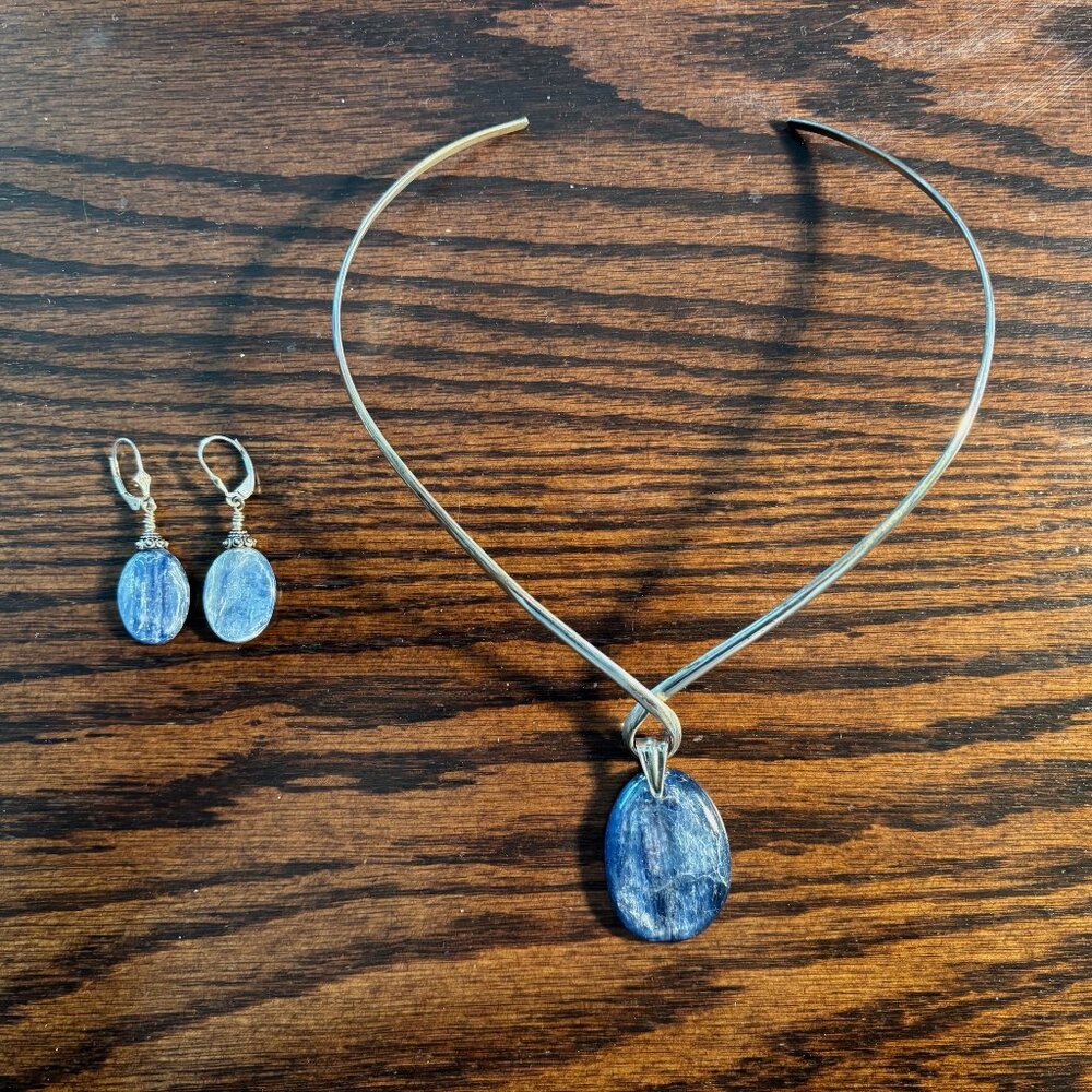 Trezana Necklace + Earrings